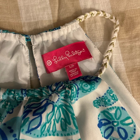 LILLY PULITZER for Target Women's Size small Sea Urchin For You Halter Top EUC - Picture 4 of 12
